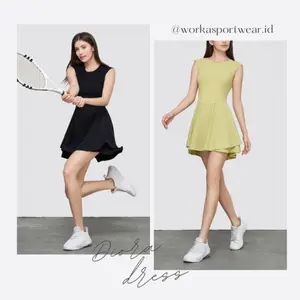 K♥PR WORKASPORTWEAR.ID - DIORA DRESS - TENNIS DRESS PREMIUM K✉4X