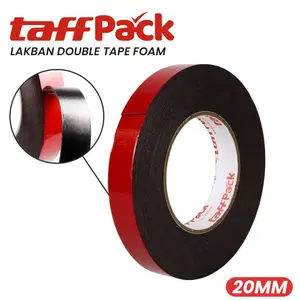 Lakban Double Tape foam 3M SUPER KUAT Serba Guna 10m Tape