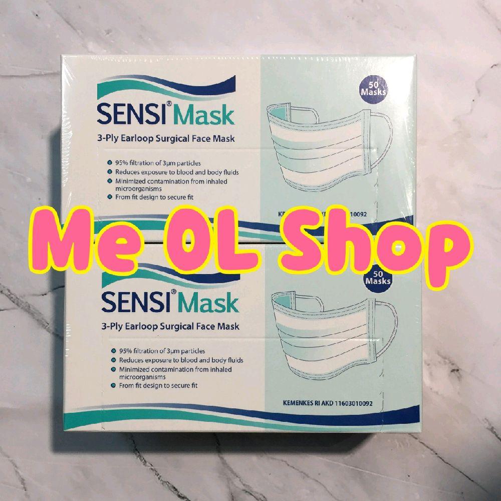MASKER SENSI EARLOOP 3 PLY ISI 50 PCS