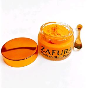 ZAFURA Turmeric Glow Cream 30g | Brightening Repair Hydration | Krim Wajah