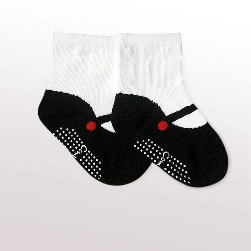 Baby Girl Anti-slip Floor Socks Cotton Patchwork Breathable Short Socks 5
