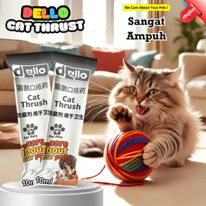 Obat Sariawan Kucing yang Ampuh Menyembuhkan Sariawan dengan Nutrisi Terbaik Kucing Membantu Kucing Anda Merasa Nyaman DELLO FOR CAT