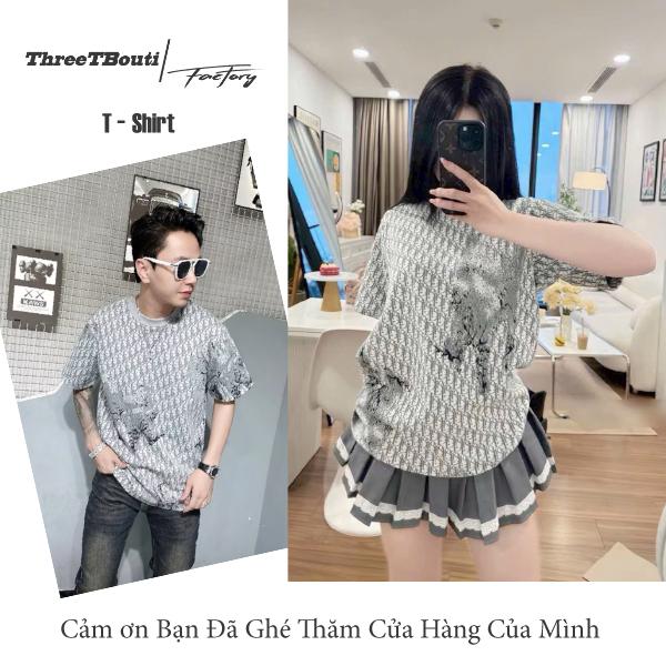[ThreeTBouti] Áo Thun DYYO Loang Nam Nữ Chất UmiCotton Dệt Hottrend 25 Girl Phố, Boy Phố