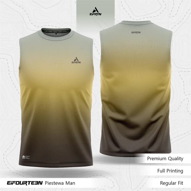 EiFRTN Baju Kaos Jersey Olahraga Pria Wanita Simpel Elegan Keren Lari Running Sepeda Gym Fitness Eifourteen | PIESTEWA Sport 3