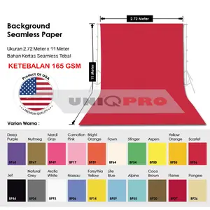 Background Paper Foto 2.7 x 11M Background Kertas Background Polos