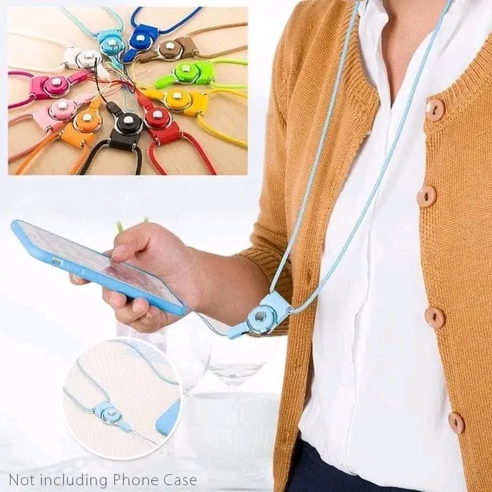 Tali Hp 2in1 Gantungan Kalung Name Tag Id Card Phone Strap Lanyard