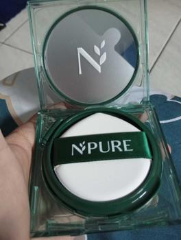Product Review of 【Cushion】NPURE Centella Asiatica Flawless Matte Power Cushion / Cushion Kulit Jerawat / Skincare Infused /  Hypoallergenic / Dermatologically / Non-Acnegenic / Foundation Wajah / Concealer Berjerawat / Long Lasting from S**a 1