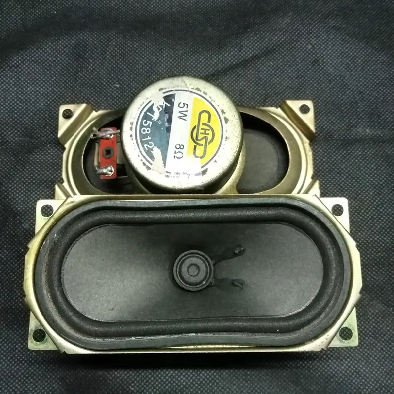 Speaker TV Lonjong Tekuk 8 Ohm 5 Watt panjang 13 cm lebar 6 cm 0