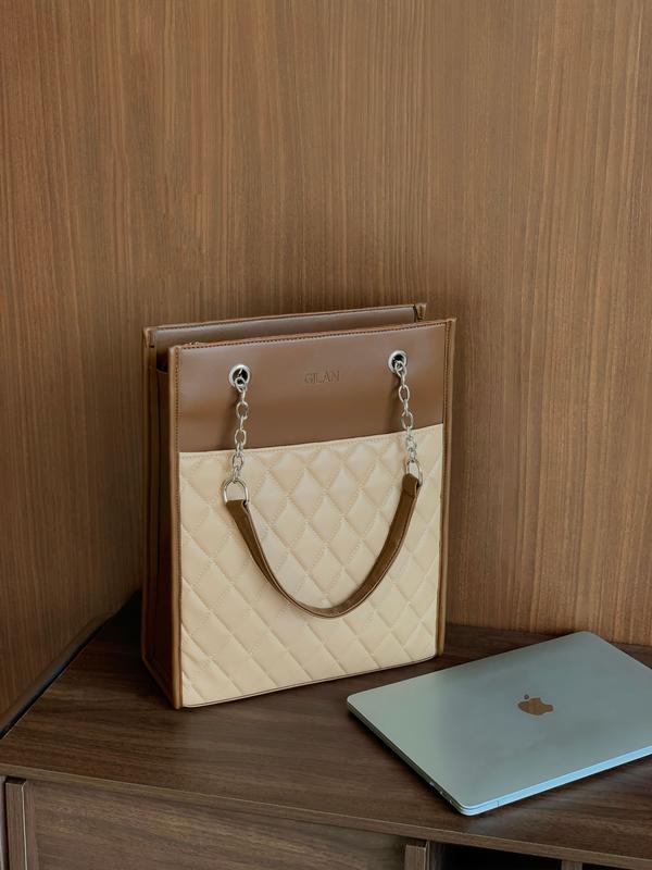 Túi xách tote nữ GILAN Stella bag - đựng được laptop tài liệu A4
