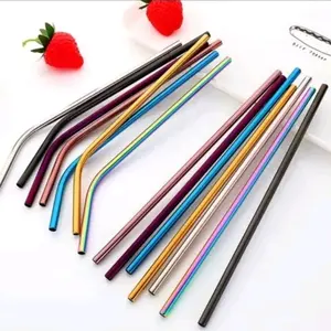 Stainless Straw LONG (26,5) 6mm dan 8mm