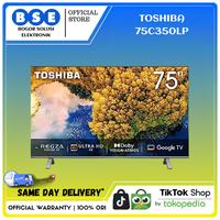 Gambar TOSHIBA TV 75 Inci 75C350LP 4K Ultra HD HDR REGZA Engine Google TV 75C350LP dari Bogor Solusi Elektronik Kab. Bogor 1 Tokopedia