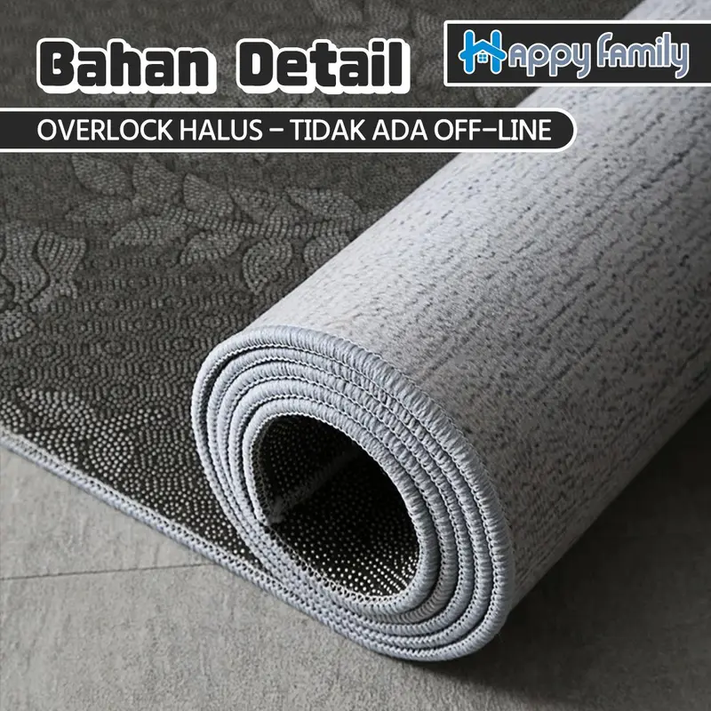 (HF) LOKAL x VIDIA UTAMI Karpet Permadani 150x200CM Polyester Elegan Anti Slip 4