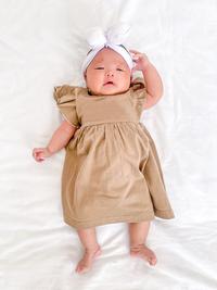 Gambar GUGUGAGA - Loli Dress Anak Bayi Perempuan - Baby Ruffle Dress - Rok Terusan - Pink, 0-6bln dari GUGUGAGA Kab. Tangerang 3 Tokopedia