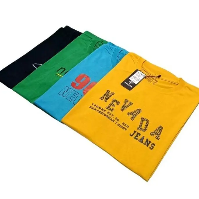 PAKET 4 pcs 100k Baju Katun Distro Pria Wanita size M L XL XXL | baju kaos Distro 100 ribu dapat 4 pcs | kaos lengan pendek santai Combed High 1