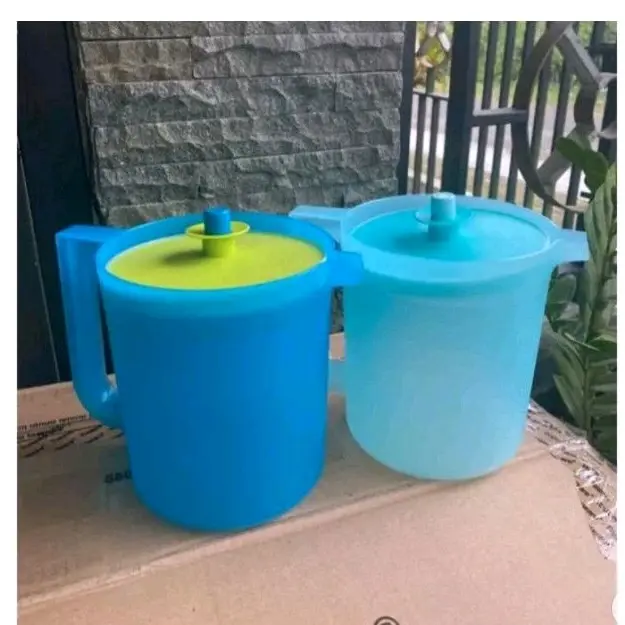 Teko air minum bulat pitcher tupperware 1 liter ecer 1 pcs