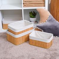 Gambar Informa Keranjang Penyimpanan Bambu 35x25x15 cm Set 3 pcs Tempat Penyimpanan Organizer Basket Keranjang Serbaguna dari Informa Indonesia Kota Administrasi Jakarta Utara 3 Tokopedia