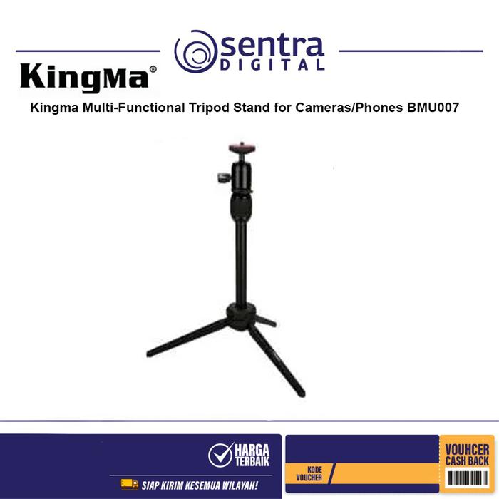 Gambar Kingma Multi-Functional Tripod Stand for Cameras/Phones BMU007 dari Sentra Digital Kota Surabaya Tokopedia