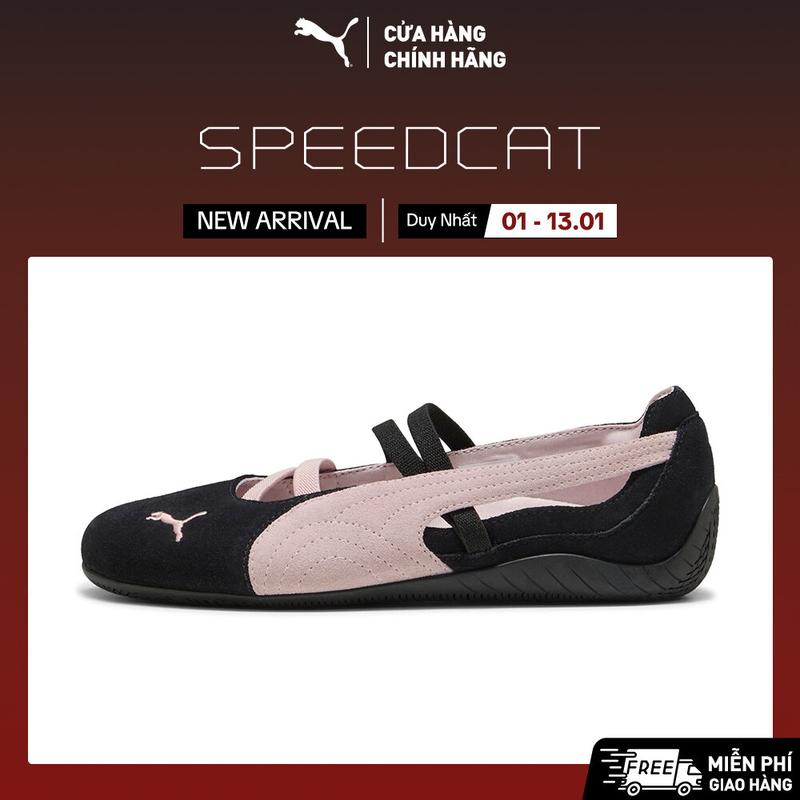  Giày PUMA Speedcat Ballet Nữ Màu Đen Hồng 