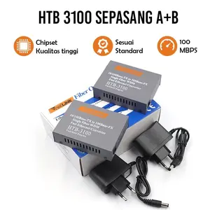 Netlink HTB-3100 A/B Fiber Optical Media Converter SIDE A DAN B
