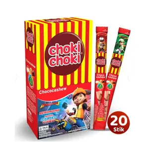 Choki Choki chococashew boboiboy 20x9g Berhadiah Kartu Boboiboy
