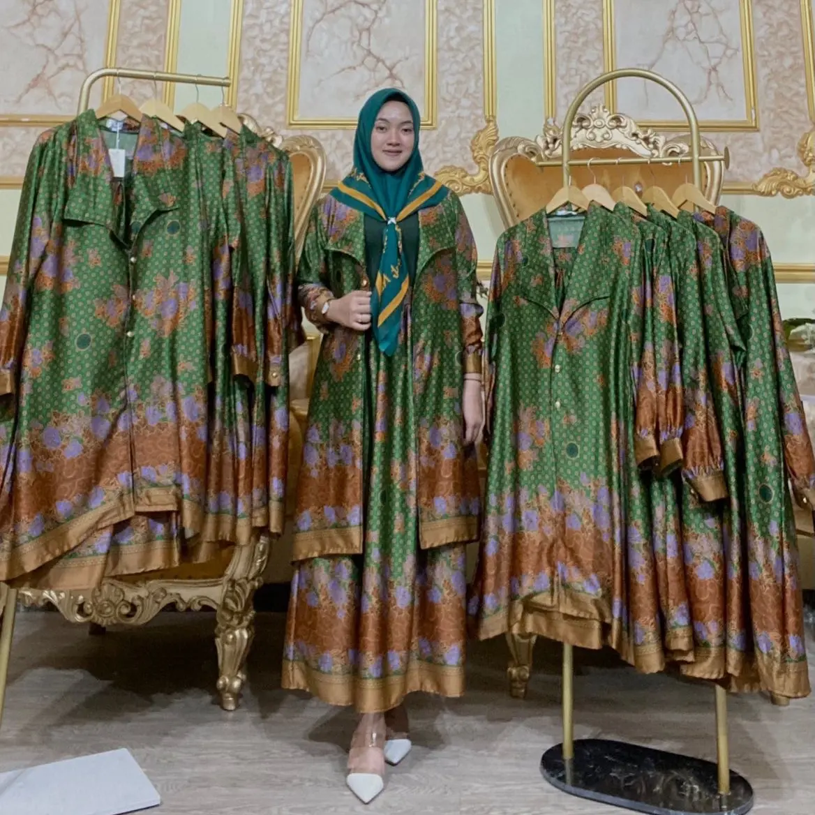 Oneset muslimat Nu tanpa iner semi sutra