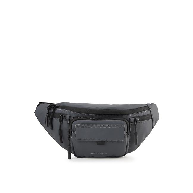 Gambar Hush Puppies Tas Pria Zack Waist Bag Grey dari Hush Puppies Official Store Kota Tangerang Tokopedia