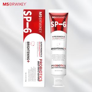 MS-DRWIKEYスーパープロバイオティック歯磨き粉、クーリングミントフレーバー、フレッシュブレス、有益な細菌を提供し、口腔の健康を育む