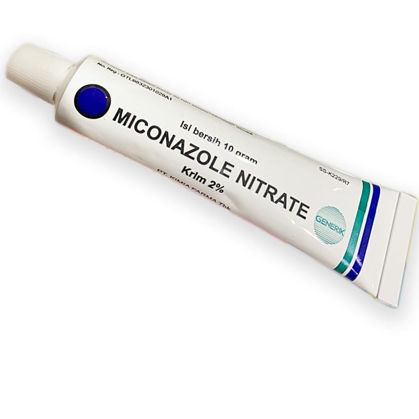 Krim Anti Jamur Miconazole Nitrate 2% 10g – Obat Panu, Kadas, Kurap, Infeksi Jamur Kulit