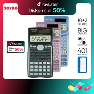 Calculator Kalkulator Joyko CC-25 Scientific 401 Functions