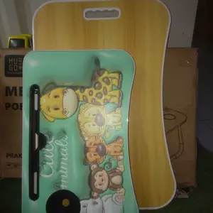 Mehaa Meja Lipat Anak UKURAN KECIL Mini 3D Portable Besi - Furniture