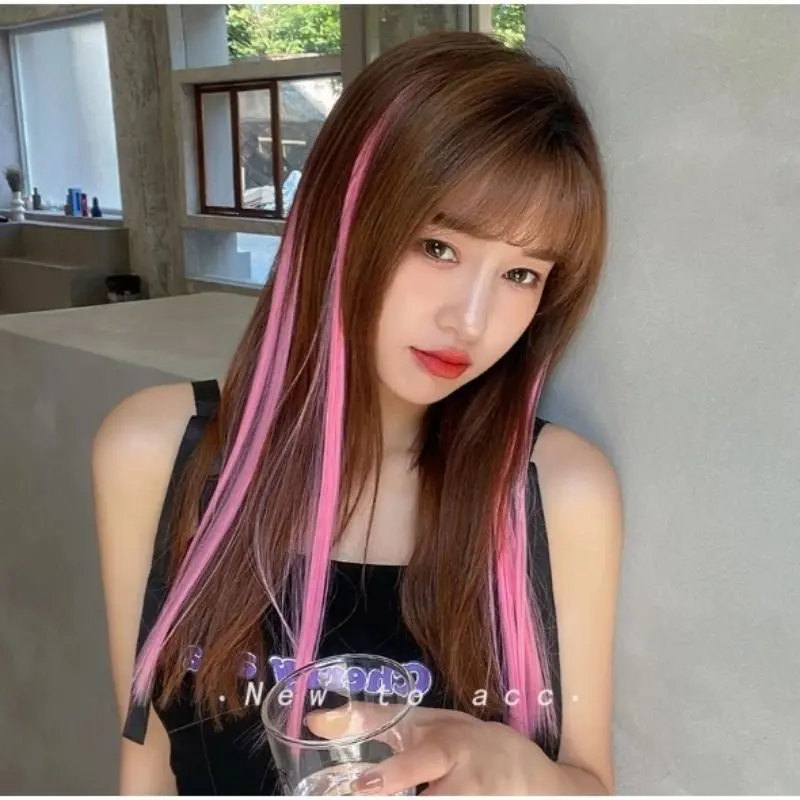 Hokiterus21 HAIRCLIP WARNA wig hair clip colour highlight rambut sambung palsu extension