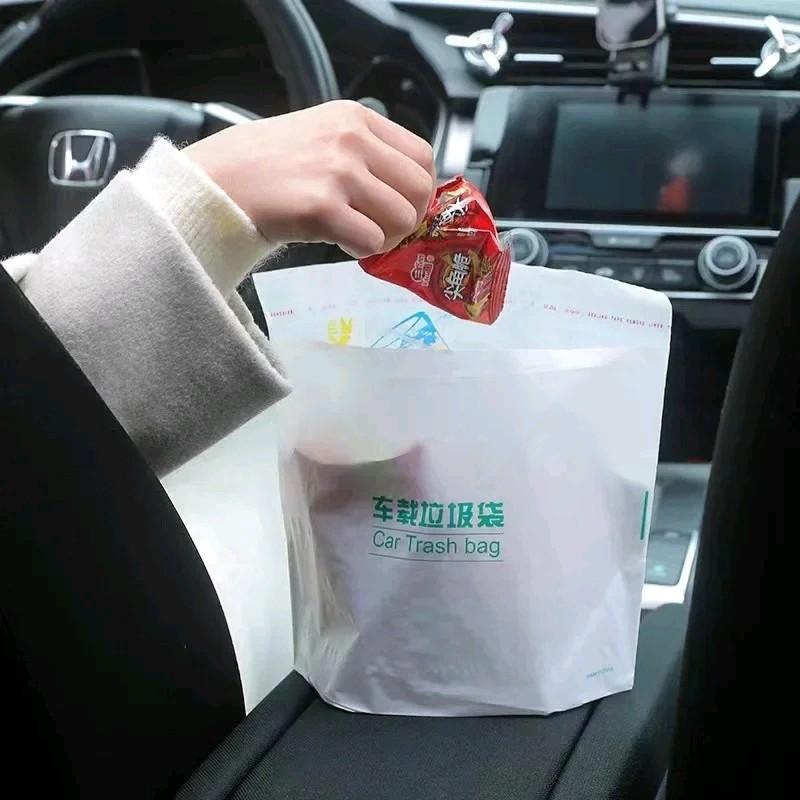 Kantong Sampah Mobil Tempel Praktis/Car Trash Bag (20Pcs) 1