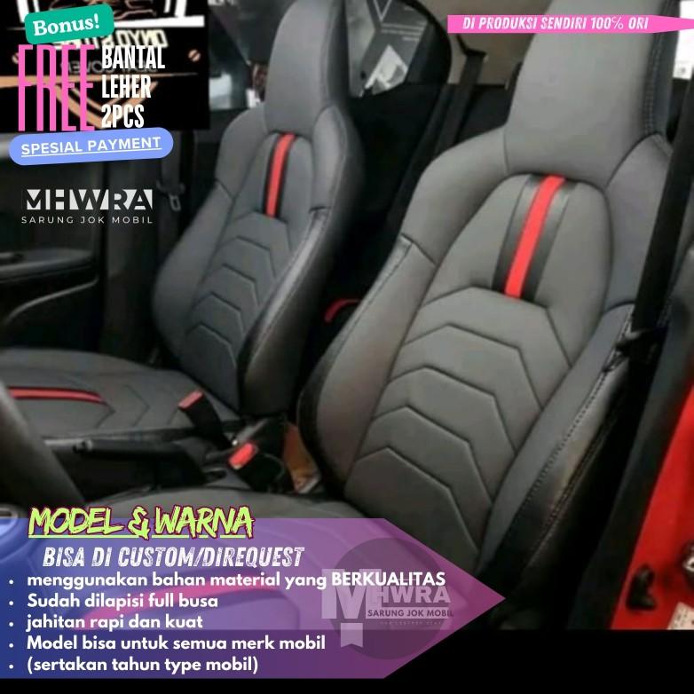 Product Introduction of Sarung jok mobil calya sigra full 3 baris bahan kulit sintetis Astra grade A (harga standar) toyota daihatsu CALYA SIGRA Car COD bayar ditempat 32