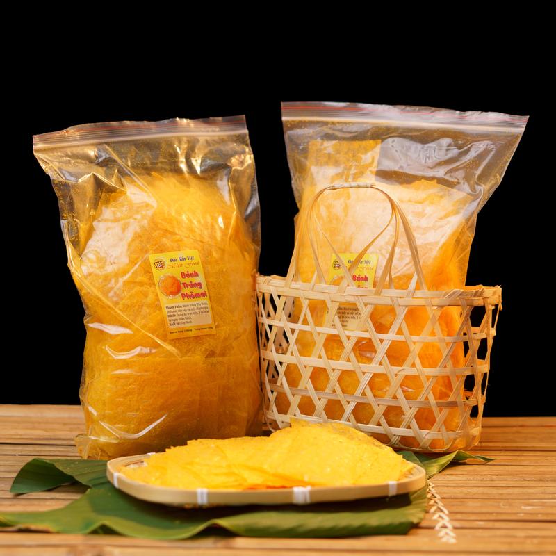  1kg  BÁNH TRÁNG PHÔ MAI SỮA MÈ- BÁNH TRÁNG XIKE CAY THƠM BÉO  500G GÓI  Food Cake Thức Ăn 