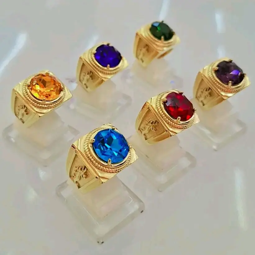 CINCIN BATU TITANIUM RING NAGA BATU BULAT (tidak mudah luntur dan tidak berkarat)