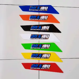 2pcs wiper wing doa ibu 8warna car kata hnik kata lucu Kabel Windshield Motorcycle