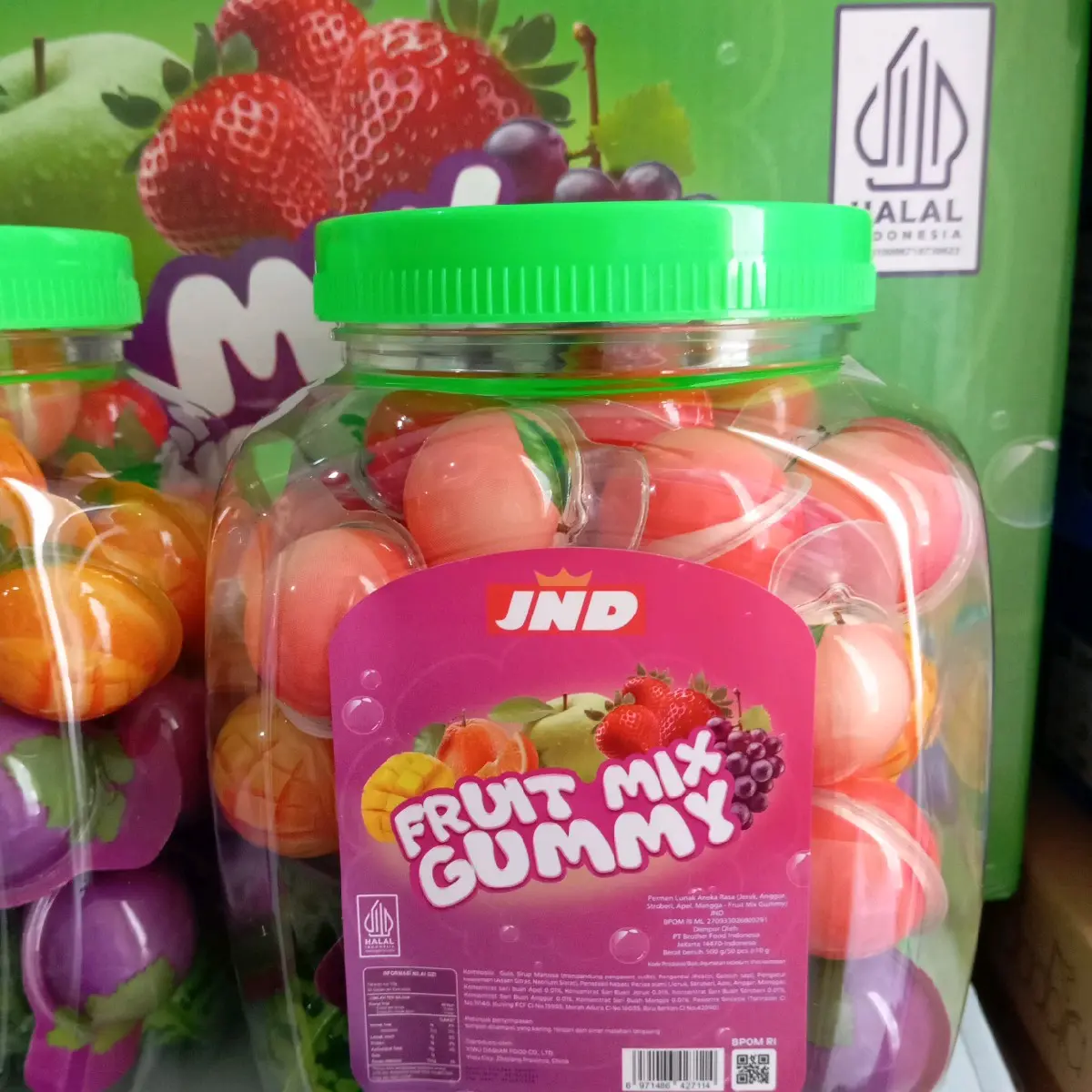 Permen Lunak Buah JND isi 50 pcs Candy Snack