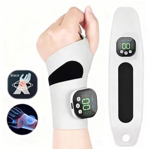 Masajeador eléctrico para muñeca, compresión en 5 niveles, vibración en 3 niveles, banda protectora para muñeca, alivio del túnel carpiano, dispositivo de alivio del dolor