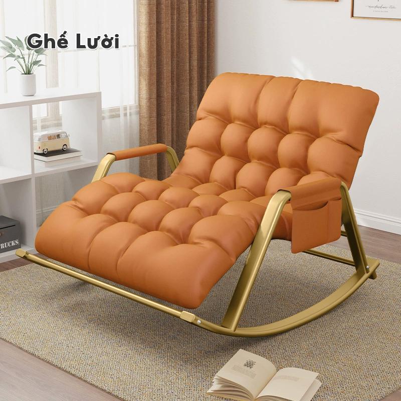 Ghế lười Ghế sofa lười Ghế ngồi bệt tựa lưng Ghế bập bênh nằm thư giãn Ghế lười để phòng ngủ 2 người Có thể làm sạch