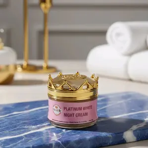 PrinZelle Skincare Platinum Whitening Night Cream Pencerah Wajah Niacinamide