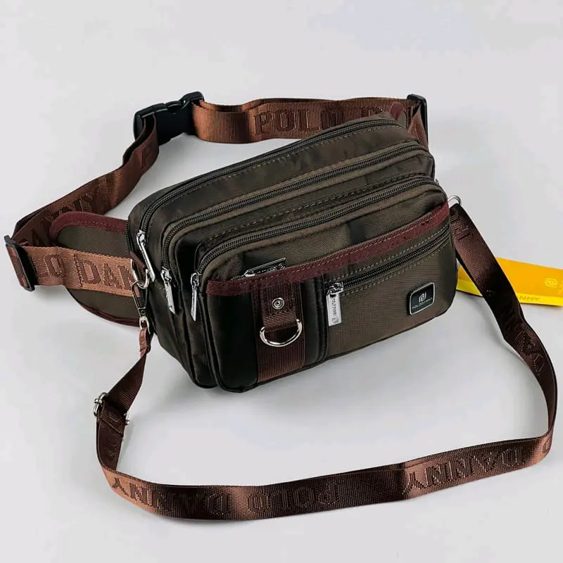 Tas slempang polo danny multifungsi Tas pinggang original tas pria 0