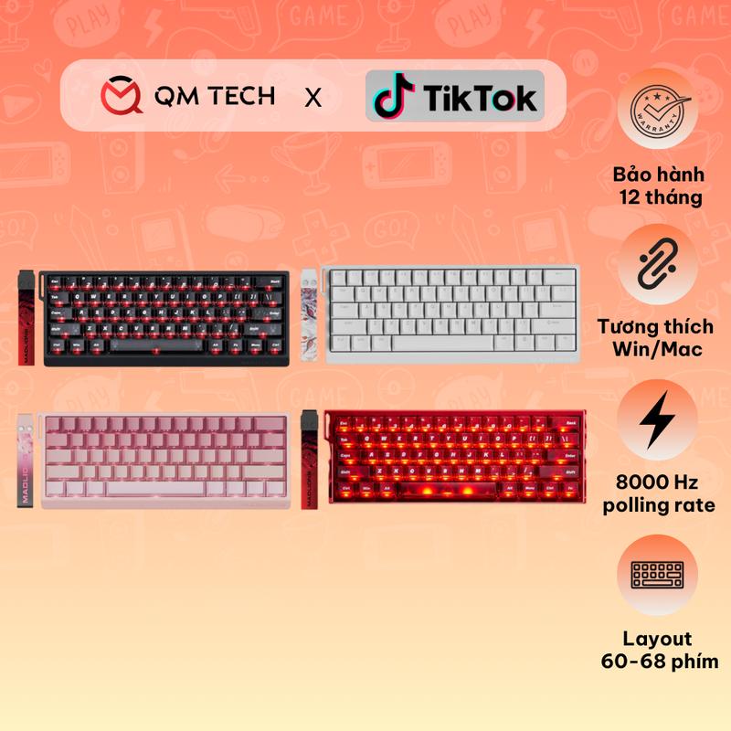 Bàn phím cơ gaming giá rẻ MAD60 68 HE Rapid Trigger – QMTECHSTORE
