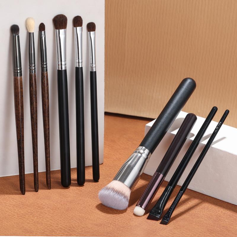 【Mần Đẹp Bộ Cọ 10 cây OVW Cọ đánh kem nền màu mắt có quà tặng OVW-10TZ