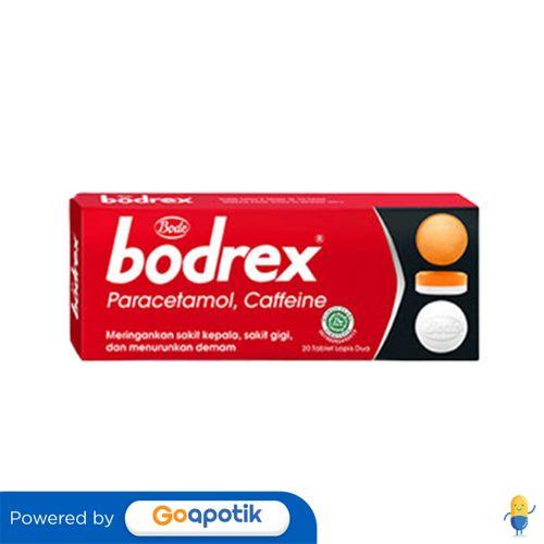 Gambar BODREX 600 MG/50 MG BOX 20 TABLET dari Apotek BKR Tasikmalaya By GoApotik Kota Tasikmalaya Tokopedia