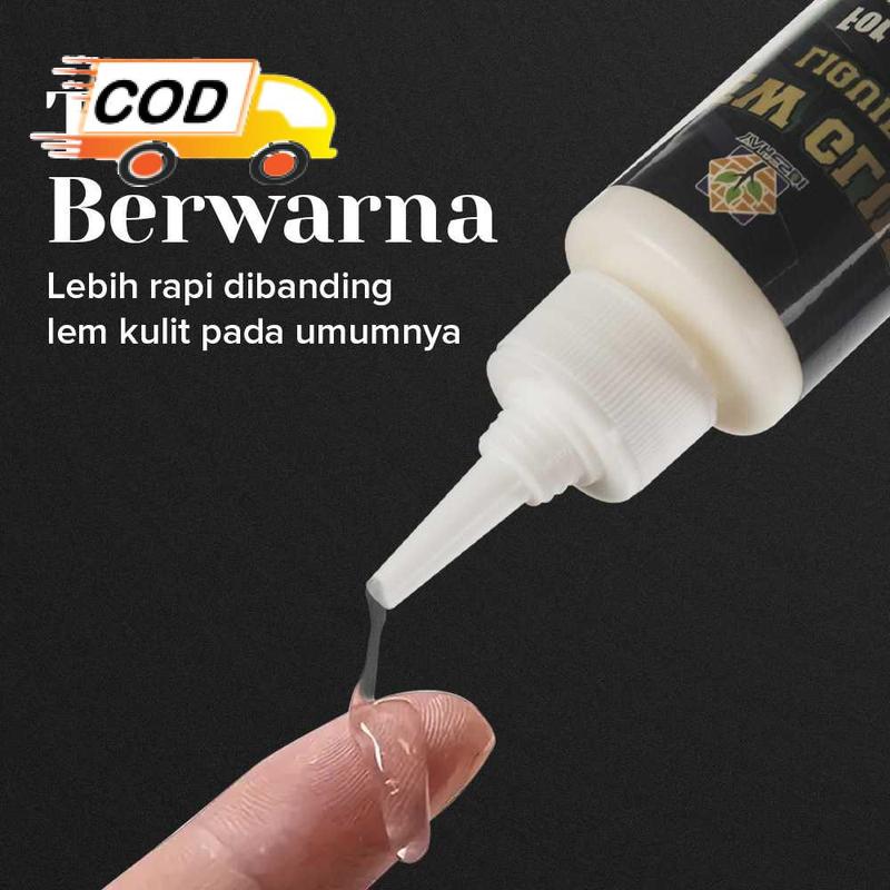 Product Introduction of Lem Kain Kulit 60ml Cairan Perekat Transparan Jahit Rapi Pelengket Penyambung Tekstil Sepatu Jok Pakaian 21