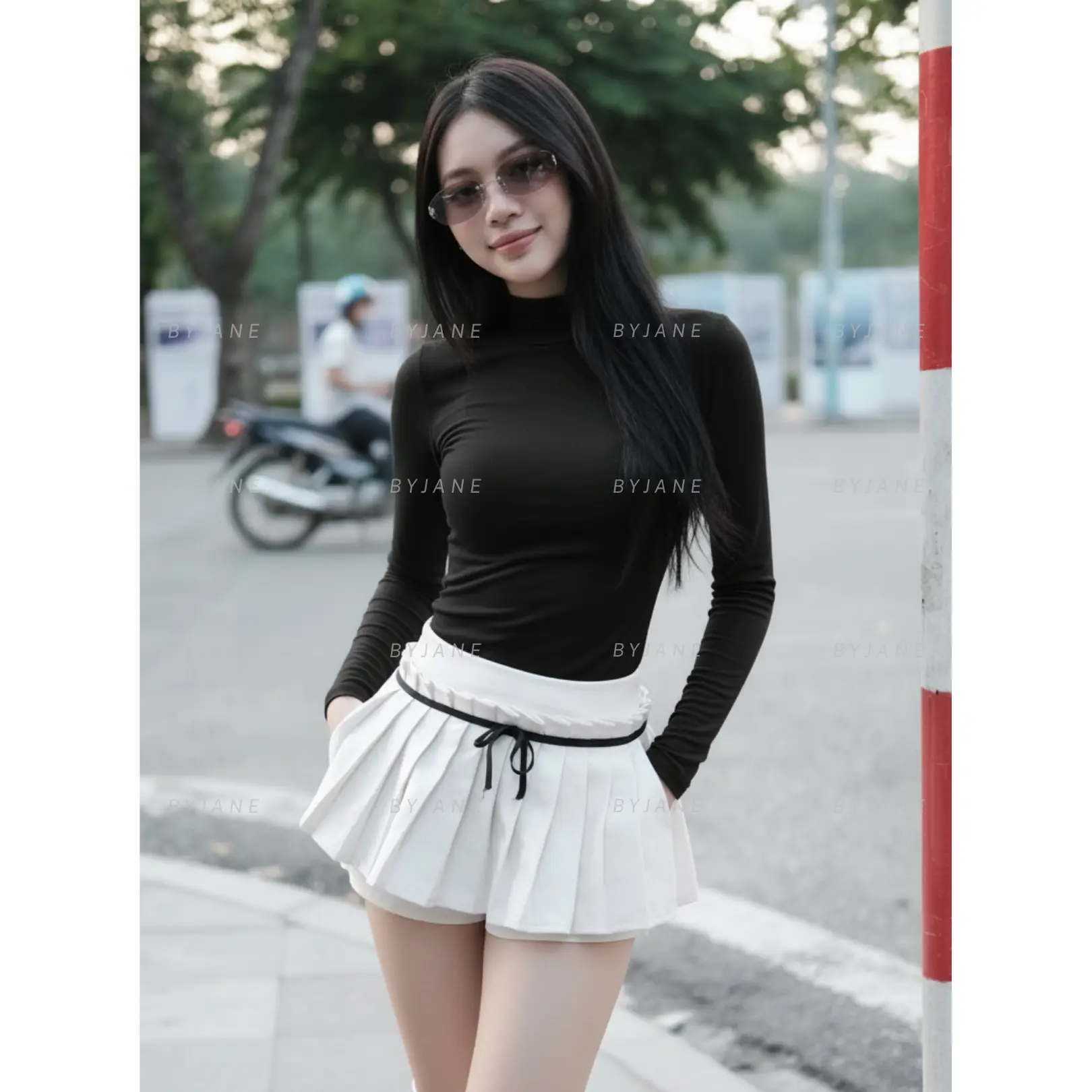 (XẢ KHO) Áo Thun Nữ Cổ Lọ 5p Ôm Body Tay Dài Chất Cotton Mịn Co Giãn 4 Chiều BYJANE - 801 | BigBuy360 - bigbuy360.vn (XẢ KHO) Áo Thun Nữ Cổ Lọ 5p Ôm Body Tay Dài Chất Cotton Mịn Co Giãn 4 Chiều BYJANE - 801 | BigBuy360 - bigbuy360.vn