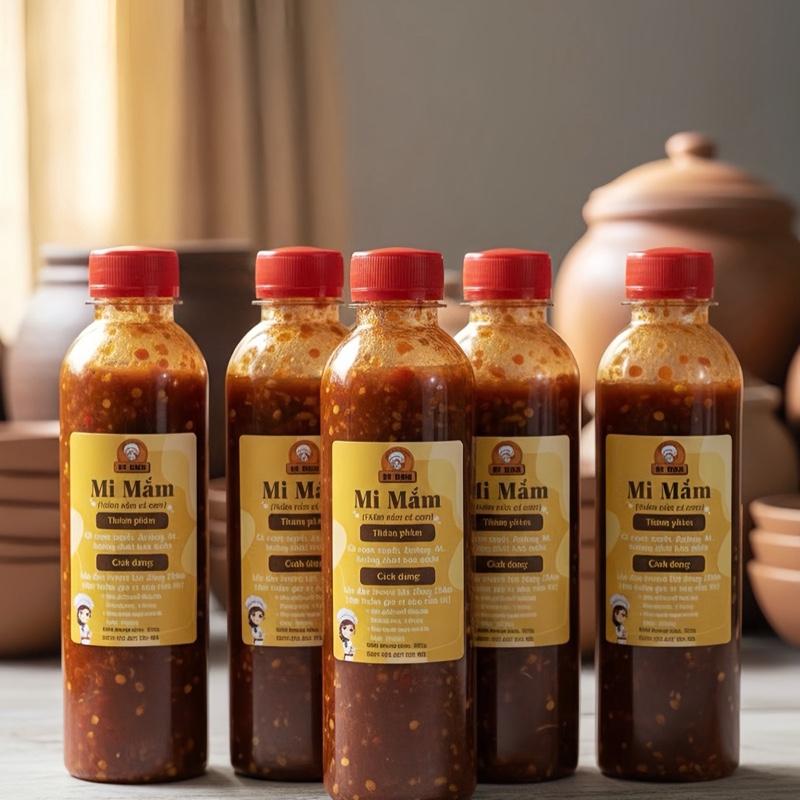  Mắm Cá Cơm Nguyên Con  3 chai-5 chai 350g 1 chai  Đặc Sản Bình Định 