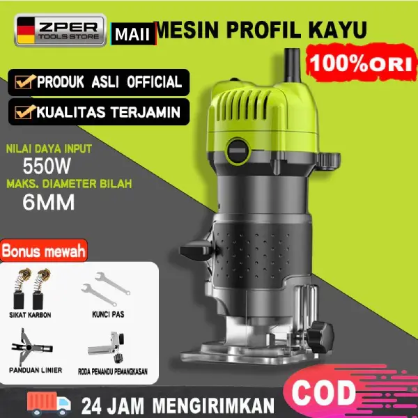 ZPER Mesin Profil Kayu Mesin Profil Router Trimmer Kayu Fullset Murah Wood Trimmer ZP014 pompa air mancur stanley Mesin Profil Kayu Router Trimmer Fullset Murah pompa  air