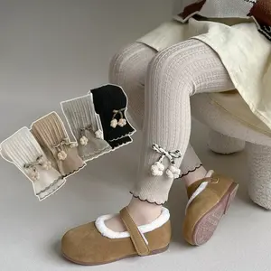 PREMIUM - Legging Minjoo Size 6 Bln - 6 Tahun / Legging Korea Anak Perempuan Import Rajut Branded Tebal Leging Lejing Celana Panjang Anak Perempuan 2 3 4 5 th Bayi 18 Bulan KiosBalitaFawa