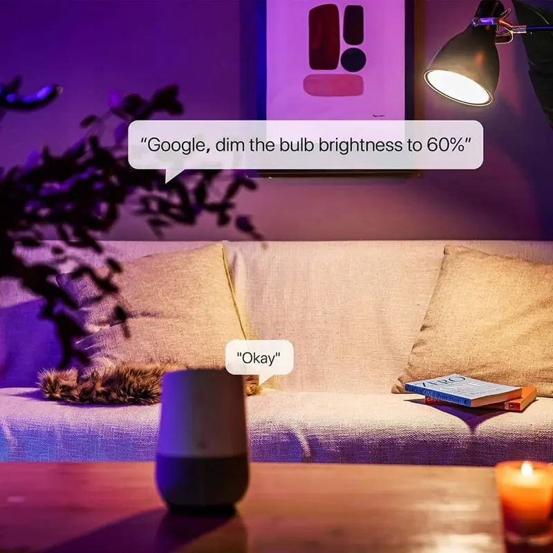(COD) SPARKLE Lampu LED Smart Bluetooth (Smart Wifi LED Bulb) - GARANSI TOKO 1 TAHUN Bohlam Kotak Baterai Plastik Rgb 4